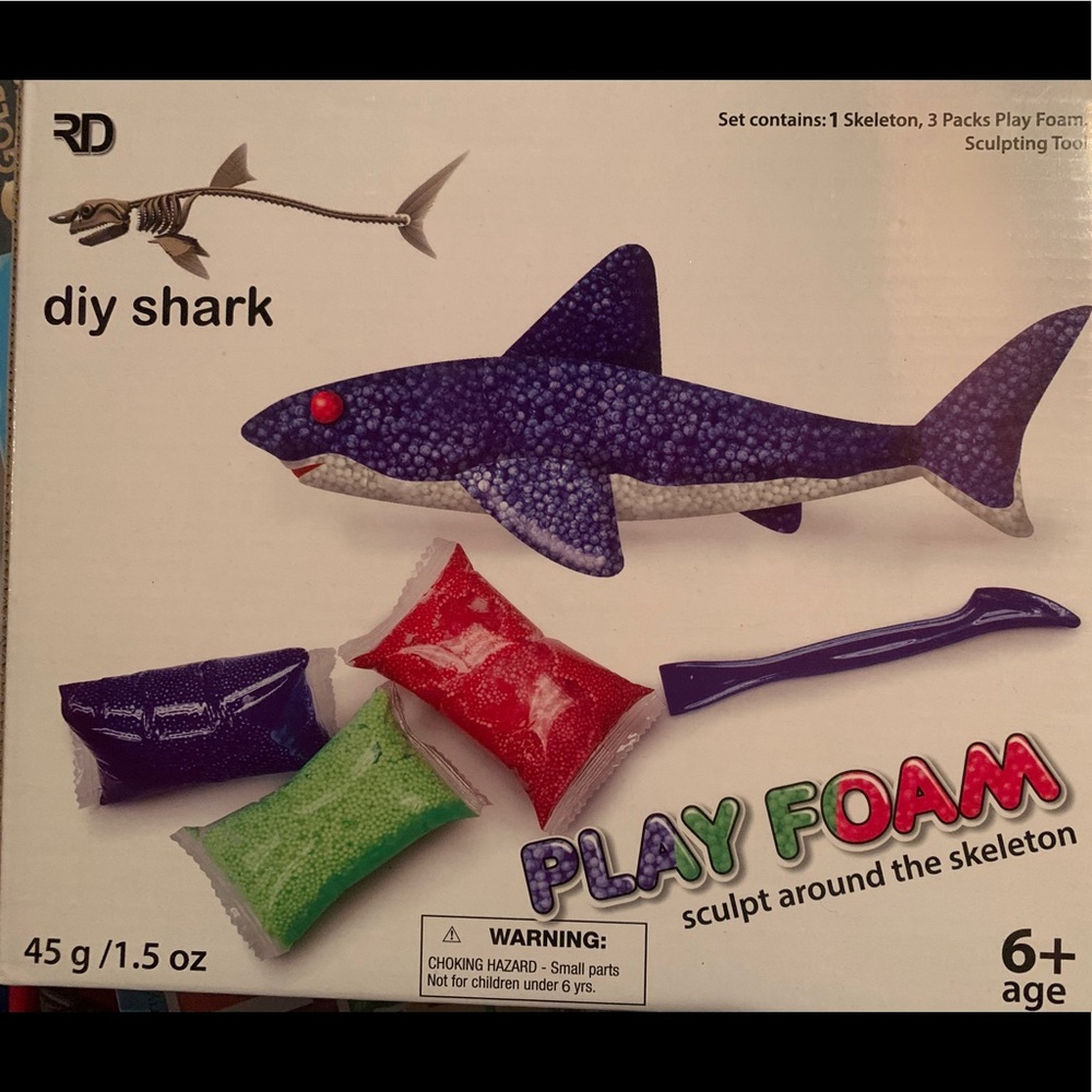 Brand New Shark Foam Sculpture